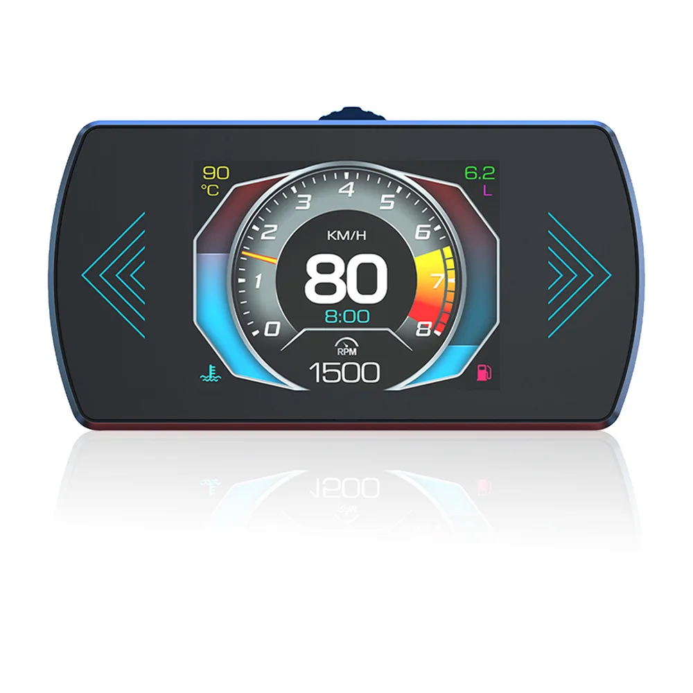 

Новый автоматический диагностический инструмент, электроника OBD2, спидометр, обороты, Hud P12, проекционные дисплеи, автомобильные аксессуары для всех автомобилей