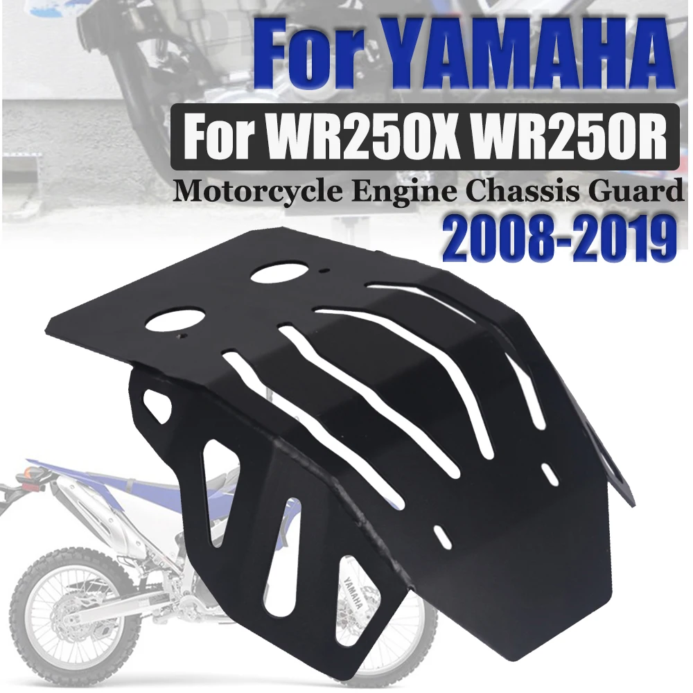 Motorcycle Engine Protection Cover Base Chassis Guard Skid Plate For YAMAHA WR250X WR 250 X 250X WR250 X 2008-2019 Accessories