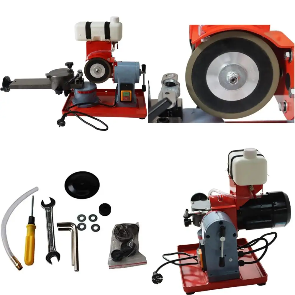 

Точилка для дисковой пилы с впрыском воды, 220 В, роторная угловая шлифовальная машина со встроенным резервуаром для воды для точной заточки