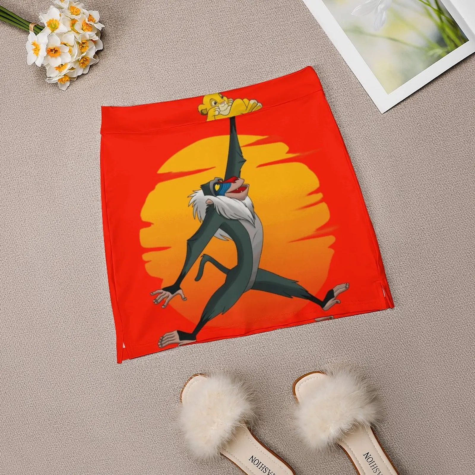 Air Leeuw Koreaanse Mode Rok Zomer Rokken Voor Vrouwen Licht Proof Broek Rok Simba De Lion King Rafiki