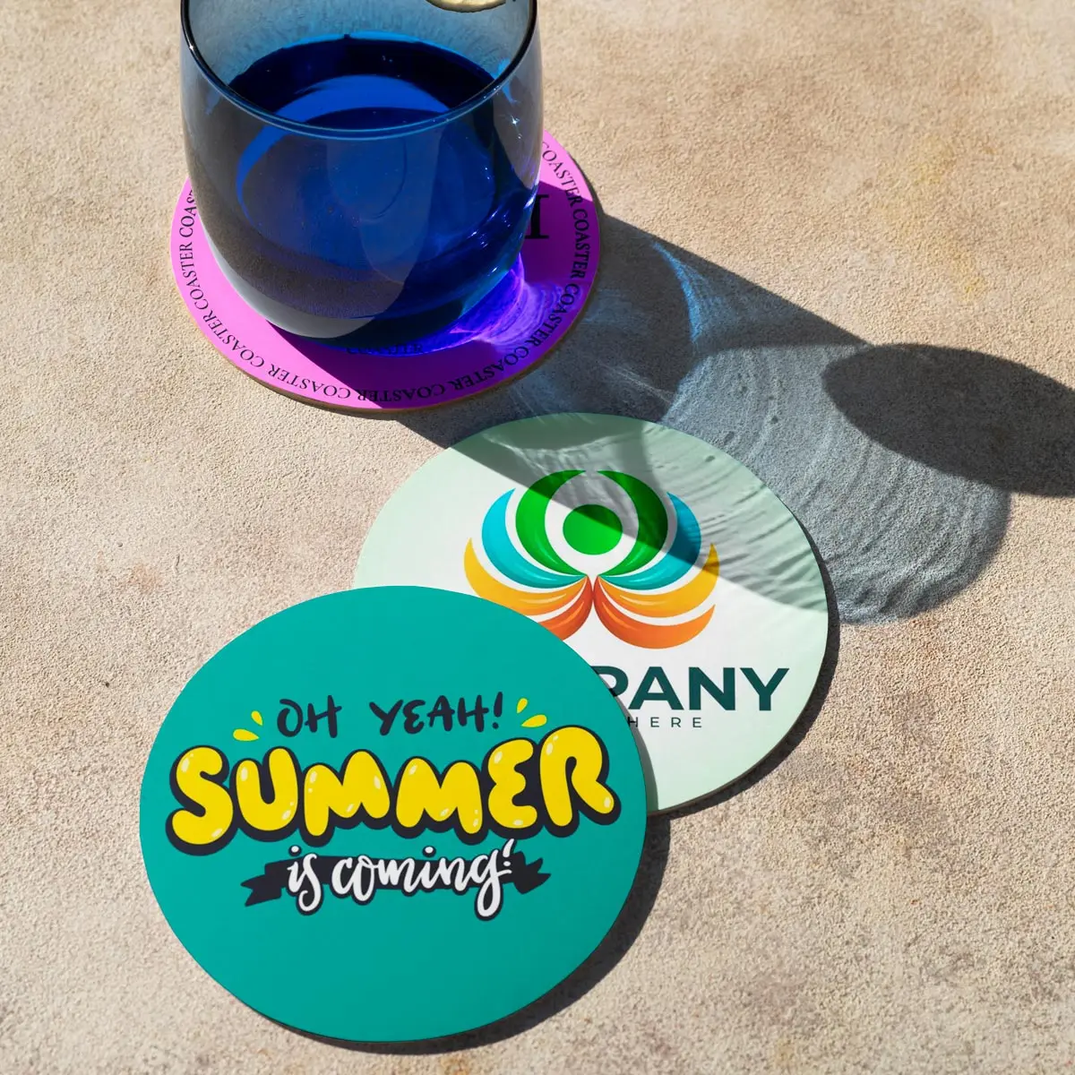 

Coffee Tea Hot Drink Cup Mat CoastersLeakproof Nonslip Insulation Mat Tableware Drying Silicone Coaster