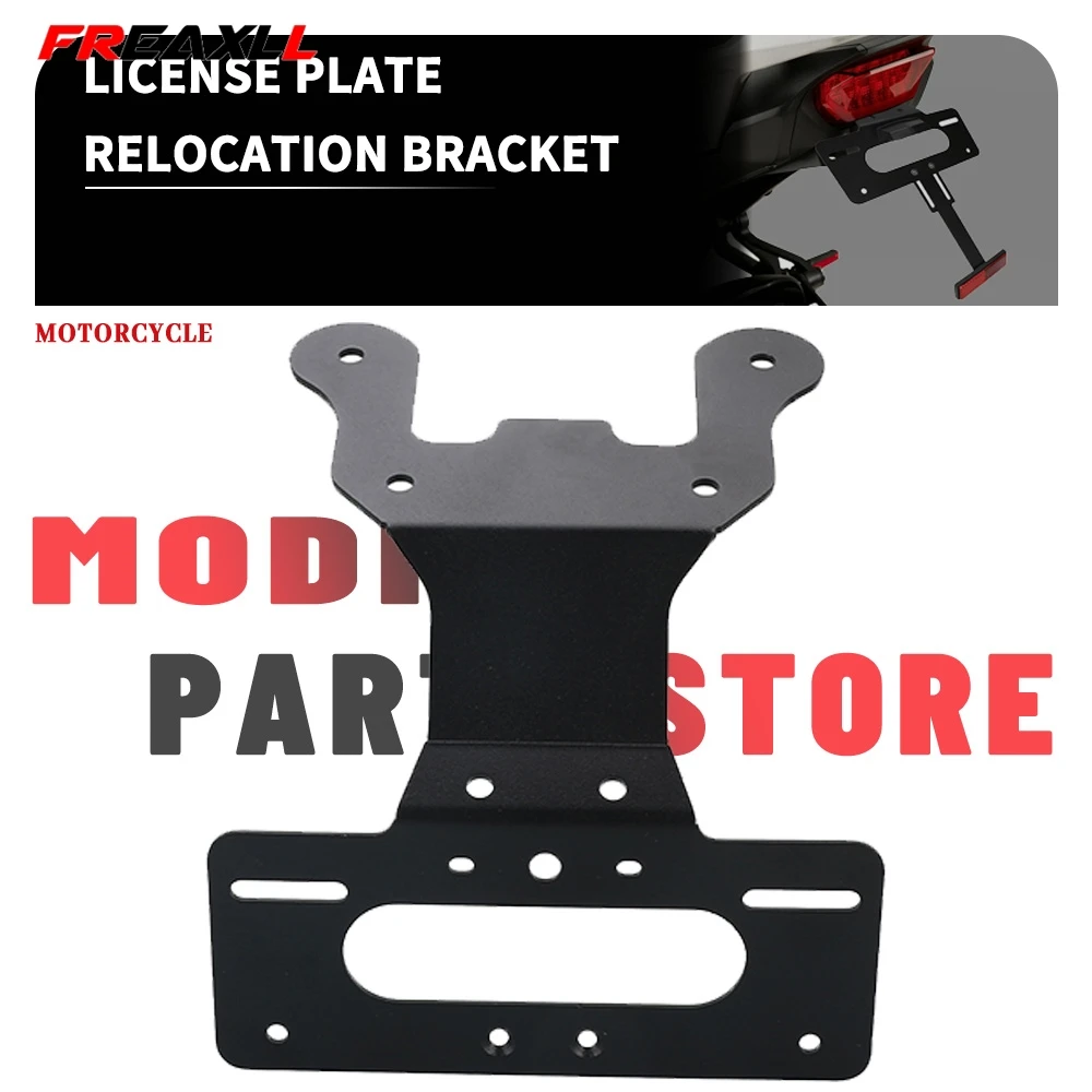 

For Honda XL750 Transalp XL 750 2022-2026 Motorcycle License Plate Holder Bracket Rear Tail Tidy Fender Eliminator Kit 2025 2024