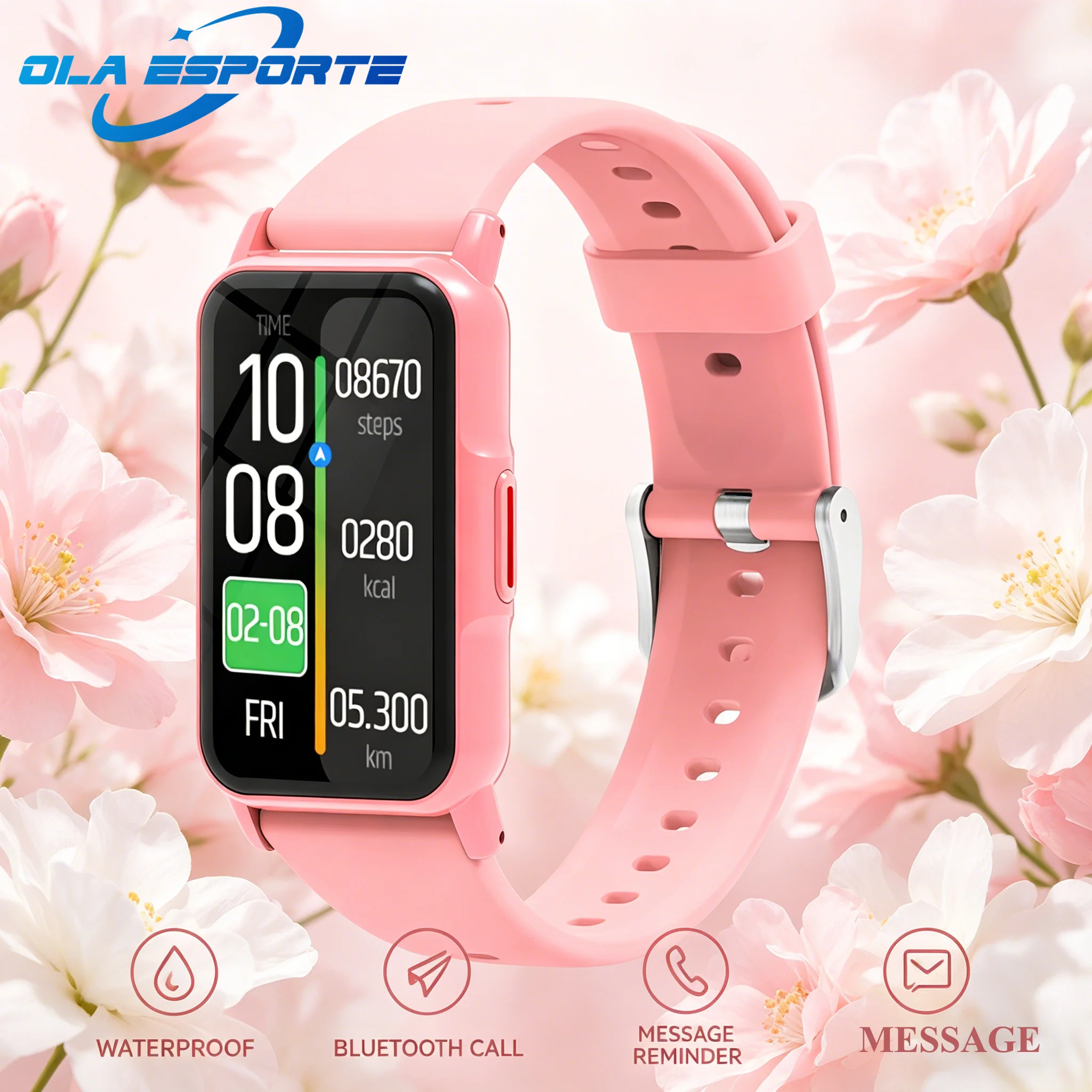 

Women SmartWatch DIY Watch Faces BT Phone Call Smart Watch Music Control Sleep Health Monitor Waterproof Sport Smart Band New in