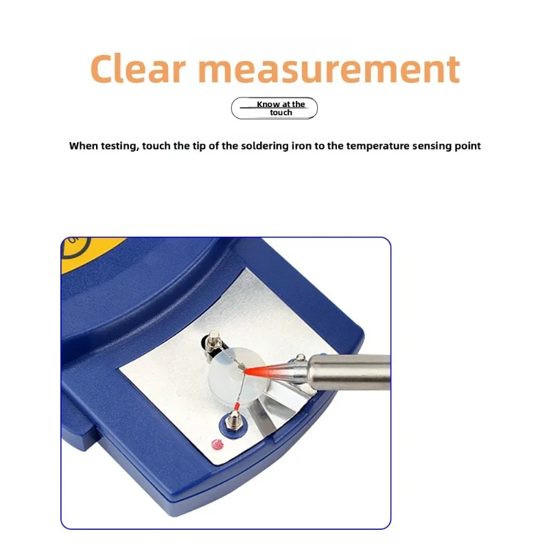 FG-100 soldering iron head thermometer electric soldering iron measuring soldering iron head calibration temperature instrument