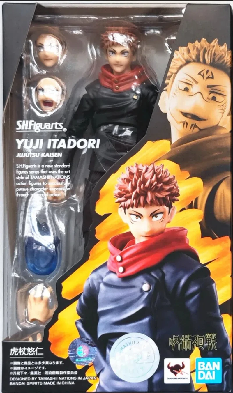 

Anime Jujutsu Kaisen Itadori Yuji Standing posture Joint mobility Action Figure PVC Model Toys Doll Desk Decor Gifts boxed