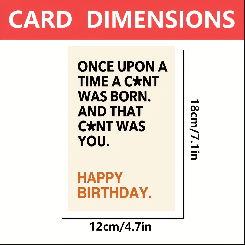 بطاقة عيد ميلاد سعيد مضحكة لأفضل الأصدقاء ، هدايا صداقة للنساء والرجال ، هدايا لها ولله ، 1 * *