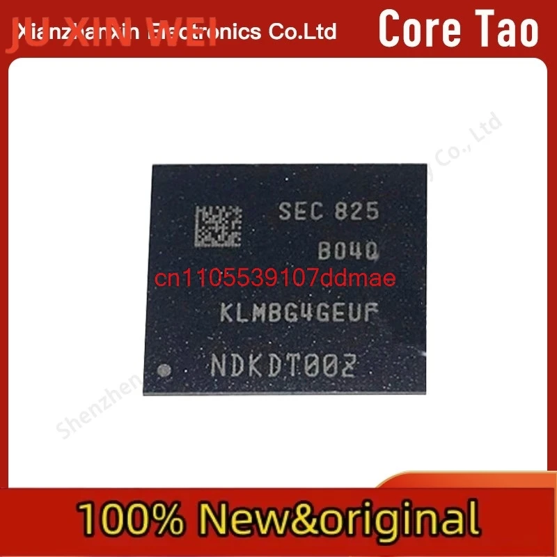 1 قطعة/الوحدة KLMBG4GEUF-B04Q KLMBG4GEUF 32GB FBGA153 الإصدار 5.1 تخزين IC رقاقة