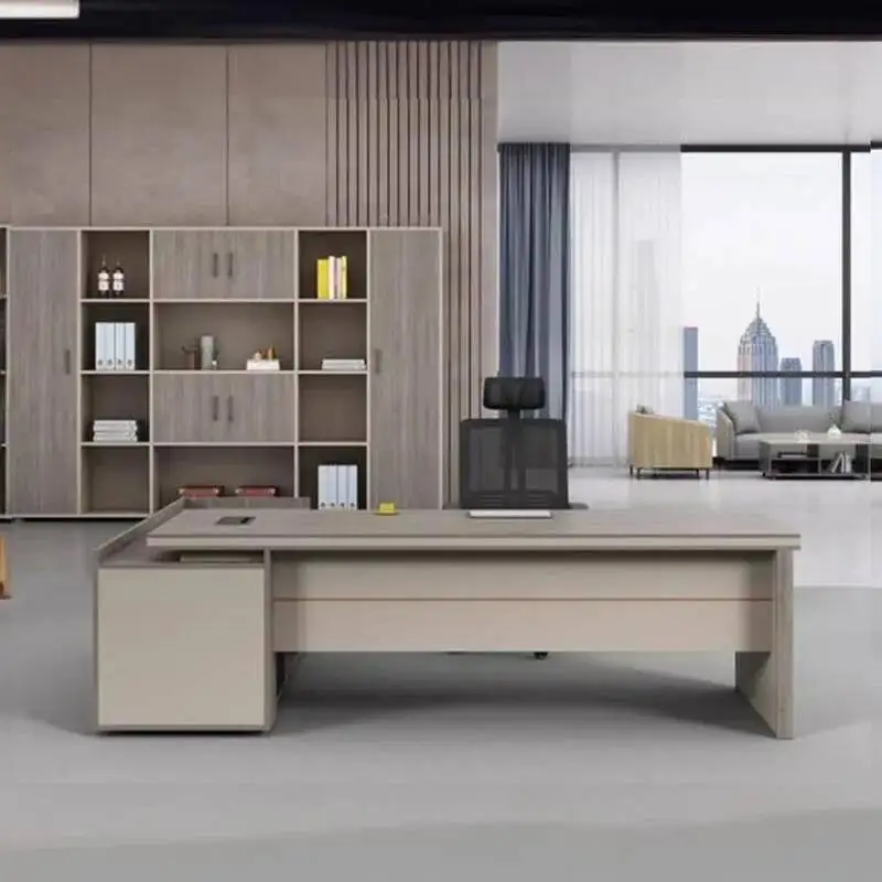 Study Computer Conference Cheap Table Gaming Set Wide Wooden Storage Computer Desks Aesthetic Mesas Escritorio Trendy Furniture