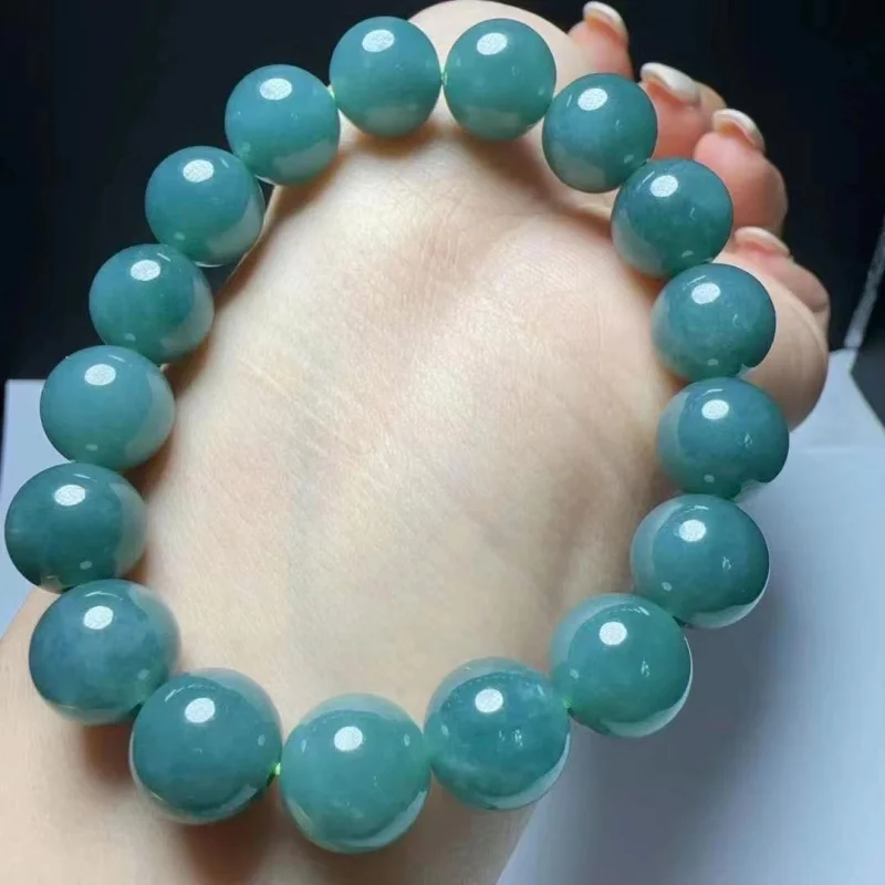 Factory Natural A- Level Bracelet Kind of Good Fine Blue Water Jade Men's and Women's Bracelets