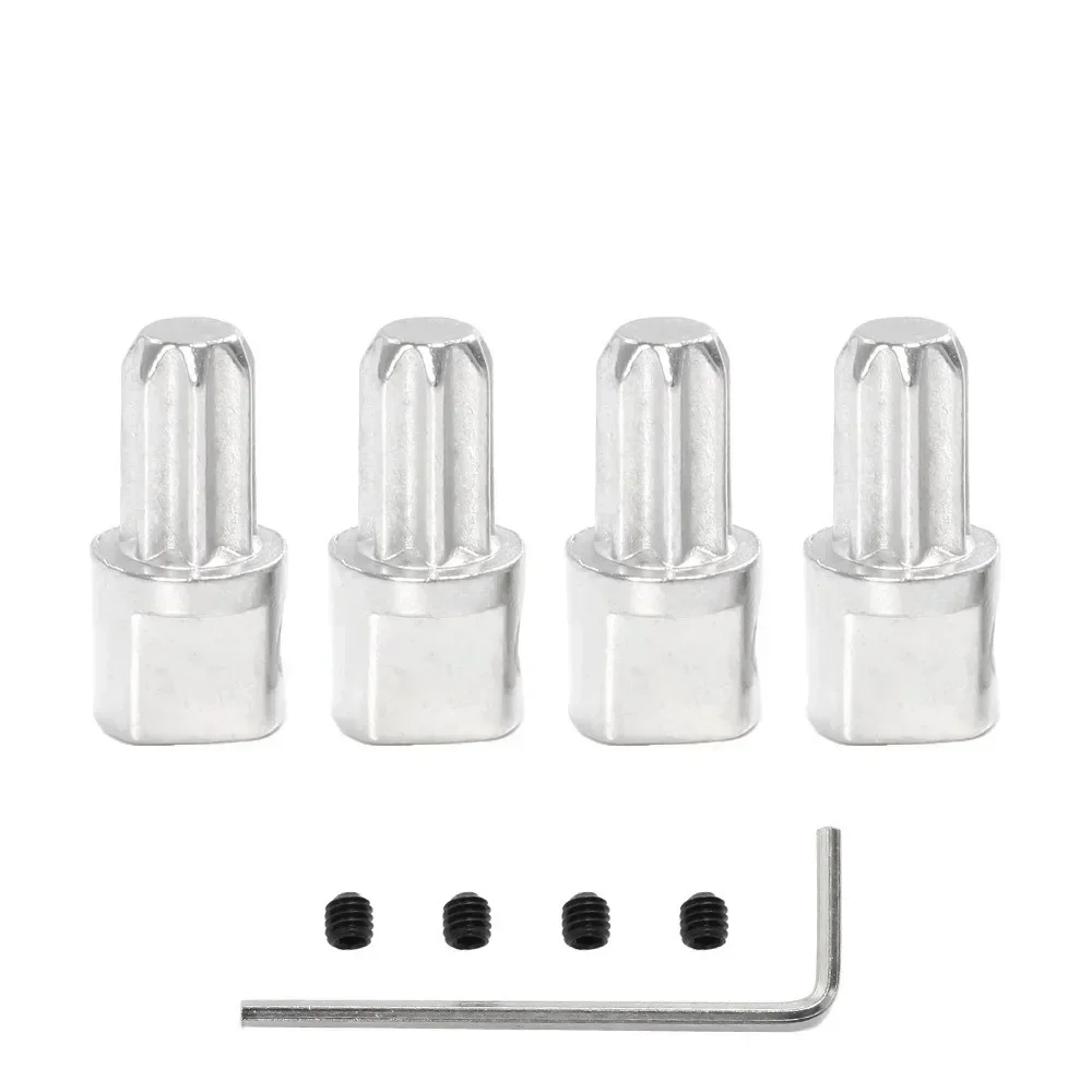 

4pcs Metal Center Drive Hub 6888 For Trxs Slash 4X4 VXL Rustler Stampede Hoss Remo Hobby 9EMO HQ727 1/10 RC Car Upgrade Parts