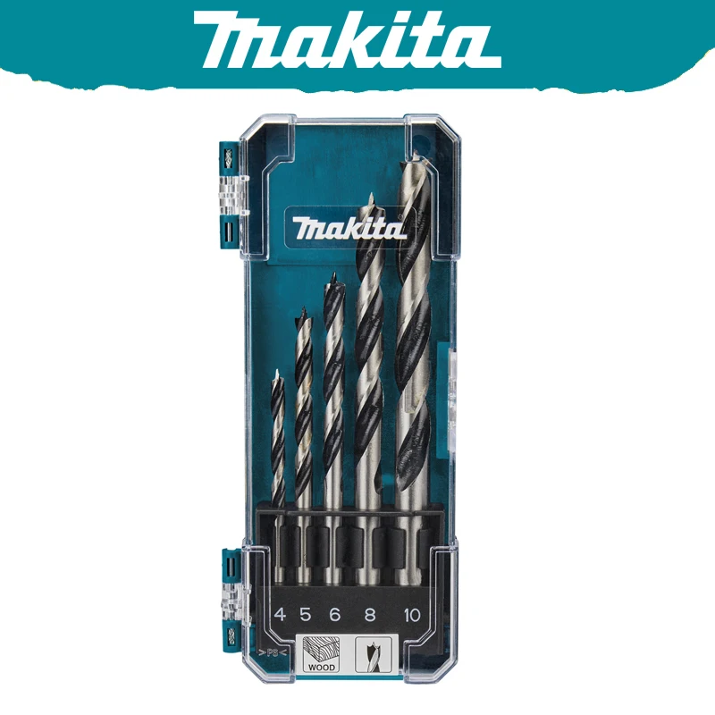Makita D-72833 D-72861 Metaal/Houtboorset HSS-Tin Spiraalboor Verschillende Grootte Multifunctionele Gereedschapsaccessoires
