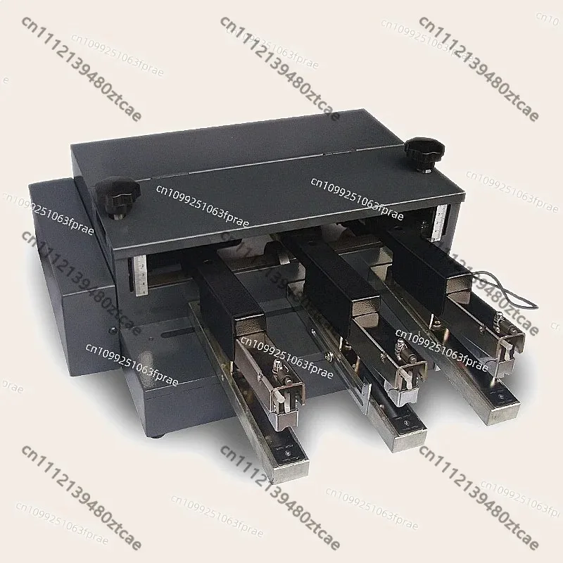 Electric Riding Nail Binding Machine Automatic Middle Seam Stapler Office Three-Head Stapler