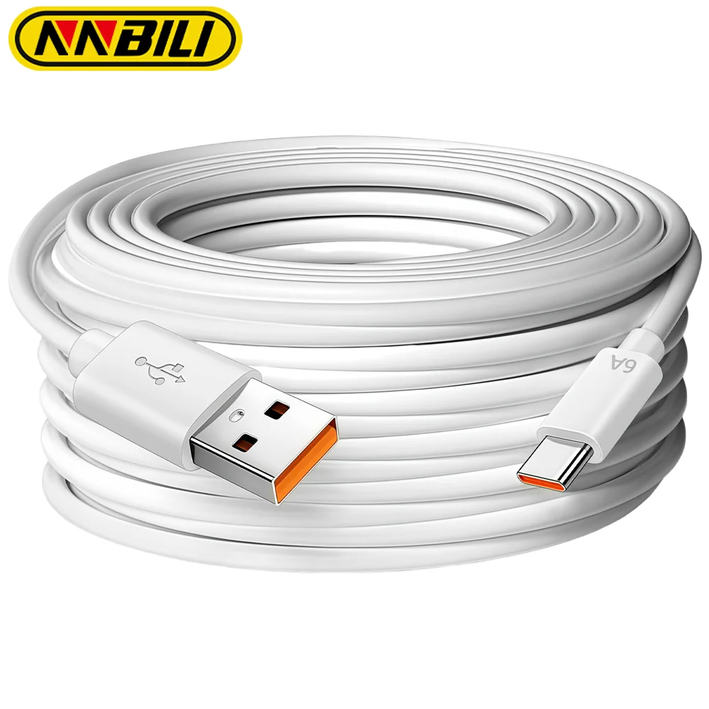 NNBILI USB-C-Datenkabel 1-2m Geeignet für Samsung S10e/S10/A-Serie/S24-S10/Note20-10, 3-14m Geeignet nur für Geräte mit Stromversorgung