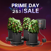 Spider Farmer 4 Pack Self-Watering Fabric Pot Base with 50L Water Storage Tank