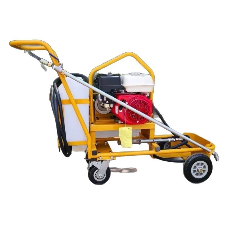 

Asphalt spreader, trolley is an asphalt pavement sprayer