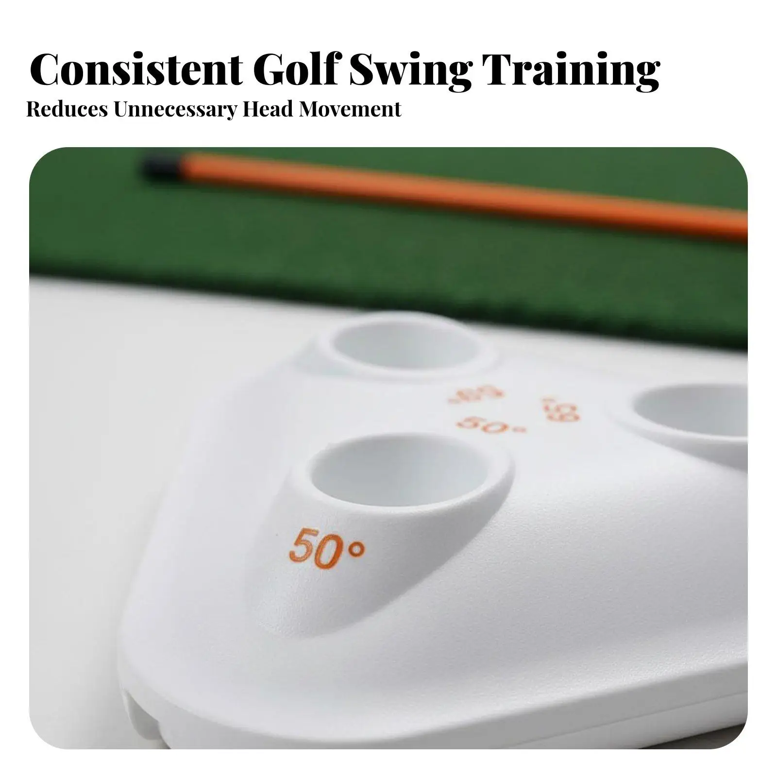 Adjustable Golf Swing Trainer Ring Set for Chipping Putting Drives Indoor Outdoor Training
