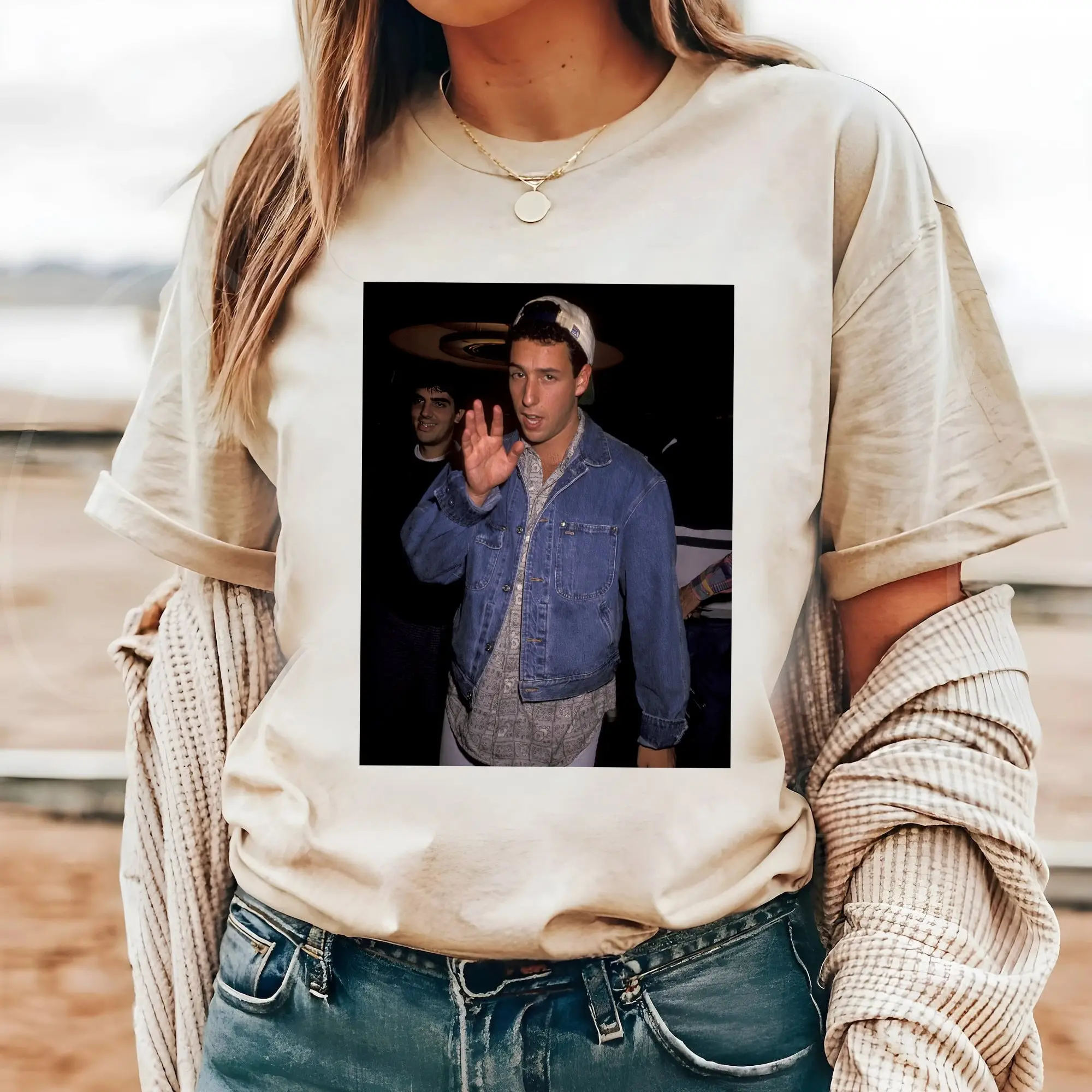 Retro Adam Sandler T Shirt Photo Actors For Men And Women