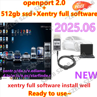 2025.06 xentry full software wih built-in SSD+ Openport 2.0 ECU Chip Tuning Tool for Benz diagnosis software full xentry 2025.06
