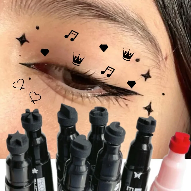 Eyeliner a lunga tenuta, resistente all'acqua e al sudore, ideale per il trucco dei festival musicali._voghion.com