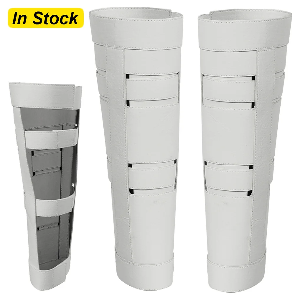 Padme Cosplay Amidala White Leg Guard  For Women Movie Space Battle Costume Accessories Woman Roleplay Fantasia Prop Leg Warp