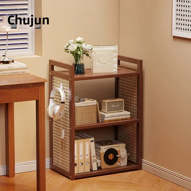 Multi Layer Bookcase Storage Rack Living Room Storage Cabinet Floor Standing Bookshelf Storage Rack Living Room Home Student