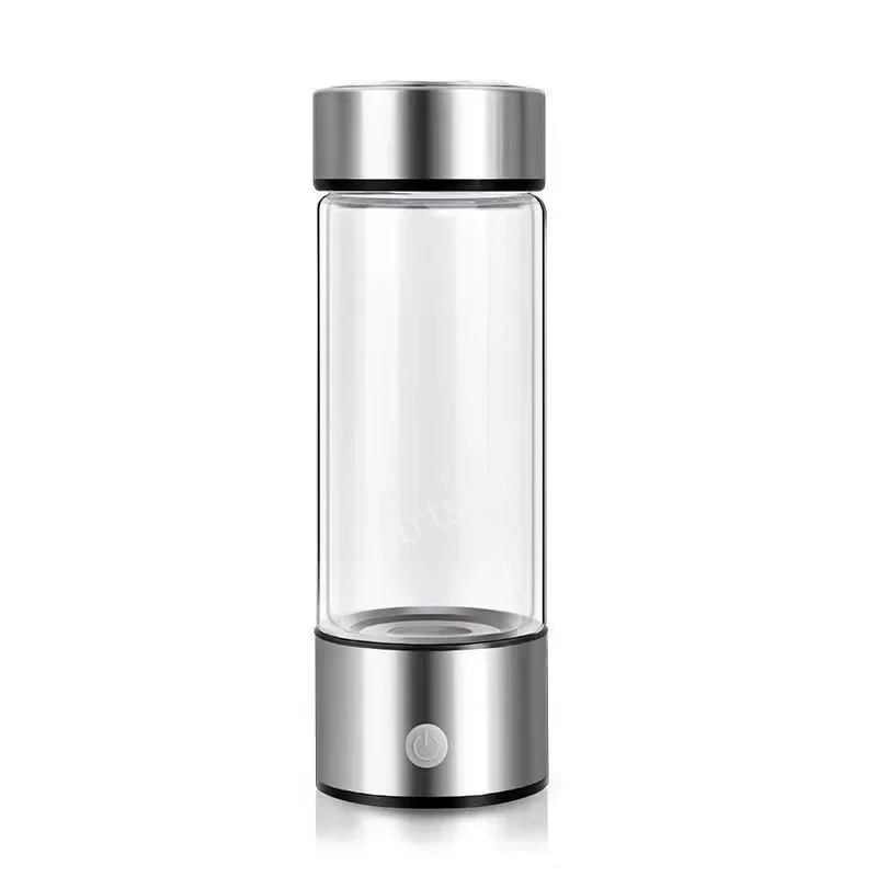 420ml Hydrogen Generator Water Cup Filter Ionizer Maker USB Hydrogen-Rich Water Portable Super Antioxidants ORP Hydrogen Bottle