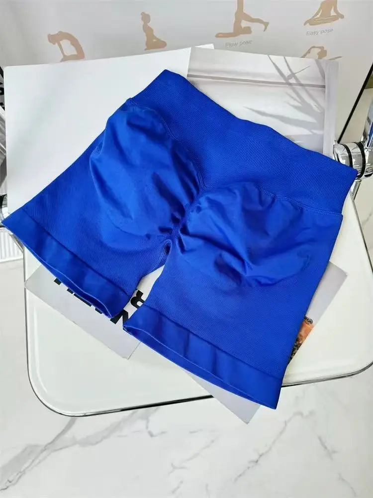 Quality Seamless Scrunch Push Up Gym Shorts Running Workout Shorts Female Yoga Leggings Women Hight Waist Sports Shorts