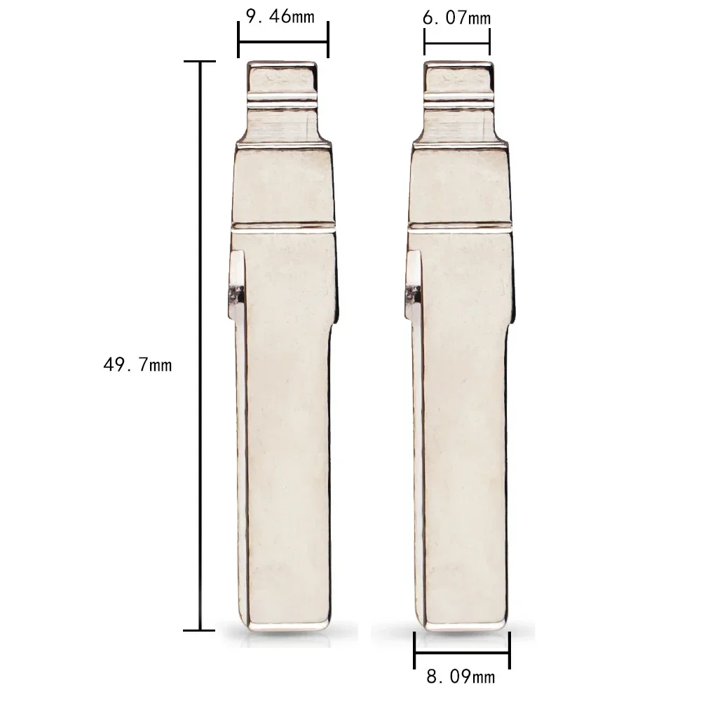 KEYYOU Dengan Layanan Pemotongan Kunci Mobil Baru HU66 HAA # 31 # 86 Bilah Kunci untuk VW Passat Bora Seat Skoda KEYDIY untuk Audi A6