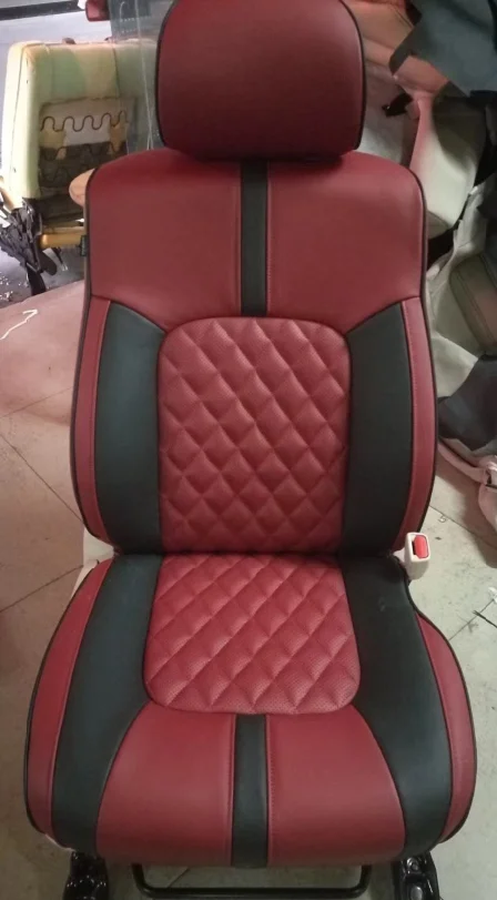 Airbag Compatible Car Replacement Microfiber Leather 7 Seat Seat Seat Cover
