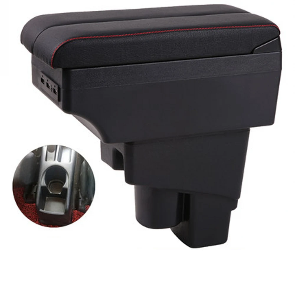 

Armrest box﻿ Honda fit 07 central content store case console storage elbow support rest arm