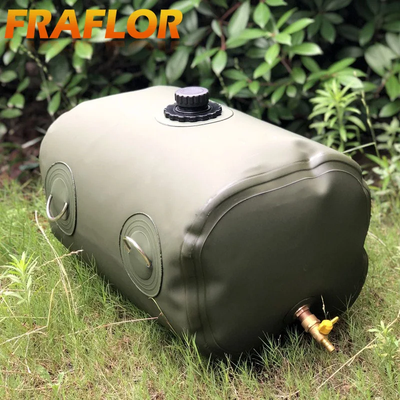 40L Foldable Spare Petrol Bag Fuel Bag Jerrycan ATV UTV Off Road Car Gas Container 10 Gallon Oil Storage Fuel Tank Bladder