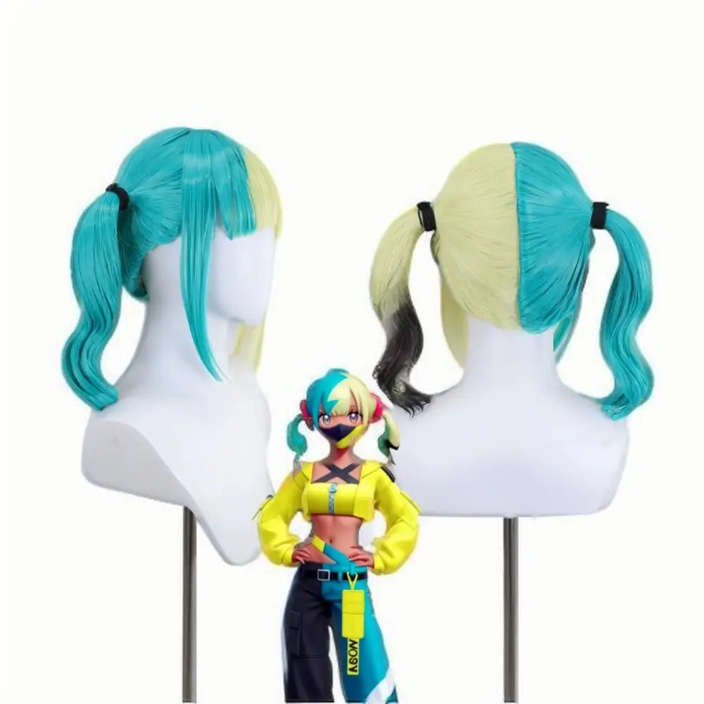 Perruque de Cosplay synthétique de style Pokémon Legends ZA Kanari, cheveux de Costume Anime prêts à porter pour fête d'halloween