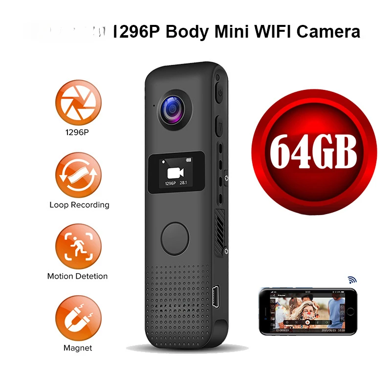 18 cameras 32G/64G with WIFI professional camera chest-worn law enforcement recorder equipment