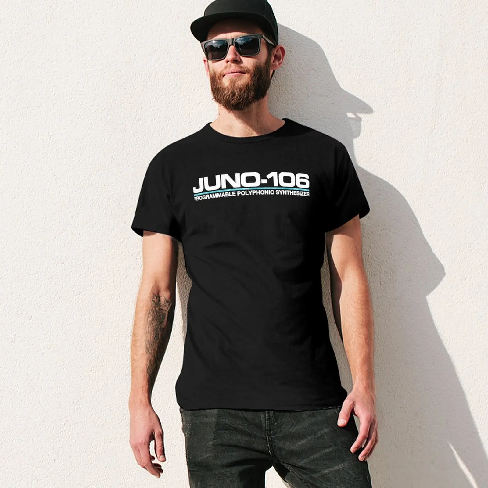 JUNO-106 T-Shirt Funny t-shirt blue lock luxury clothes men