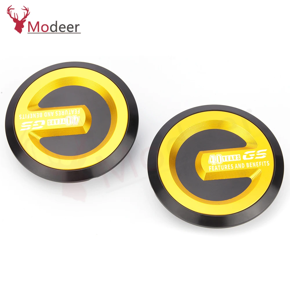 40 years gs Motorcycle Frame Hole Cover Plug Decorative Caps For BMW R1250GS GSA 1250 R 1250GS Adventure 2019-2025 r1250 gs adv
