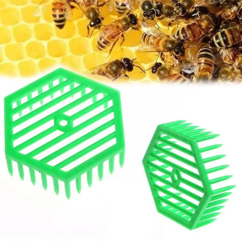 

Beekeeping Plastic Queen Bee Marker Cage Clip Bee Catcher Beekeeping Equipment Tools Beekeeper Random Color