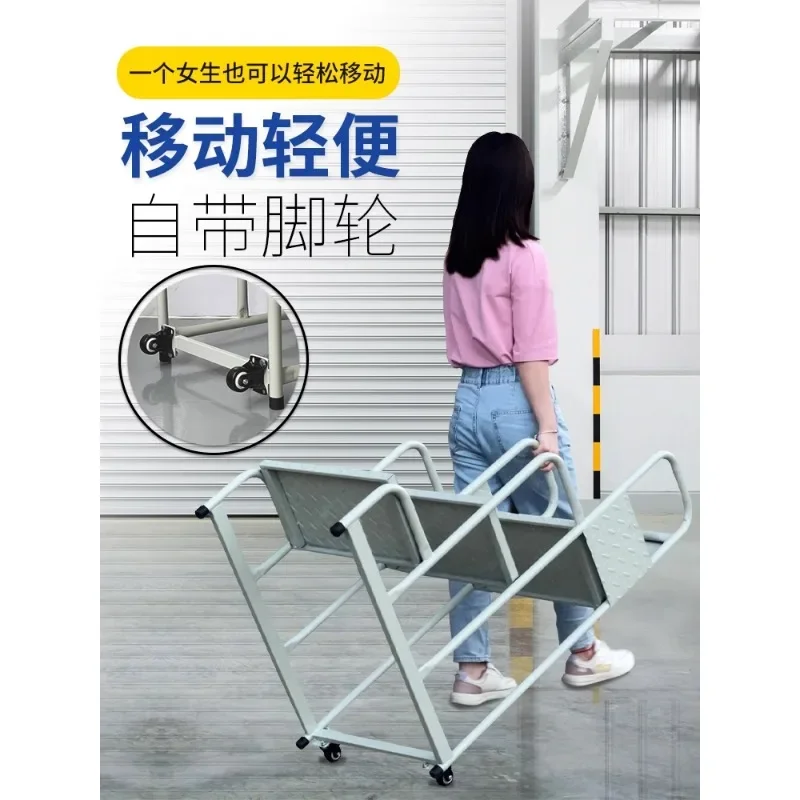 Warehouse cargo elevator, climbing car 2 steps 3 steps, supermarket shelf loading stool, household pickup ladder