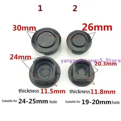 For Car Front Rear Bumper Reversing Warning Radar Probe Plug Hole Decorative Cap Cap Plug Plug Button