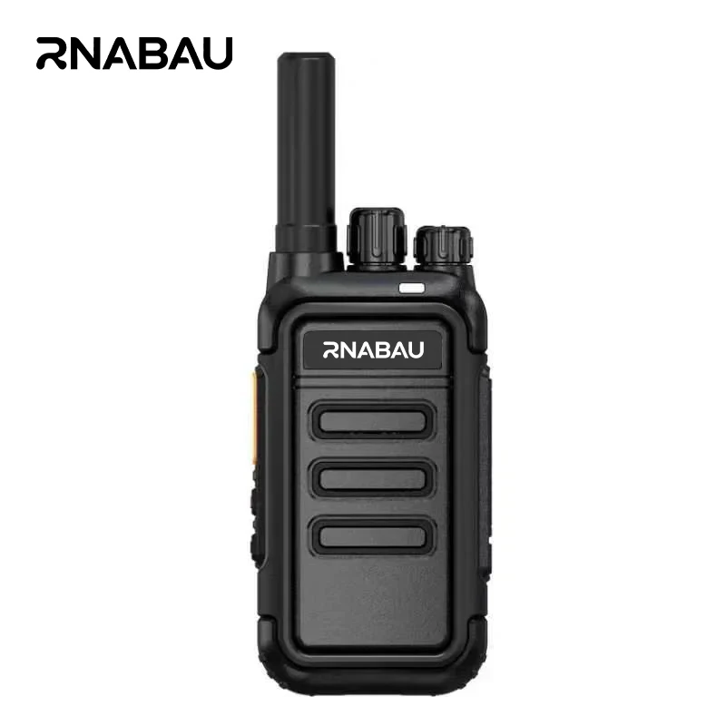 RNABAU 2 шт. мини-рации, портативные двухсторонние радиостанции, комплект приемопередатчиков UHF, рации с большим радиусом действия, COD