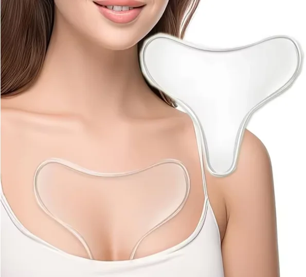 Wielorazowe silikonowe wkładki na klatkę piersiową przeciwzmarszczkowe transparentne podnoszące samoprzylepne plastry na klatkę piersiową pielęgnacja skóry narzędzia plastry