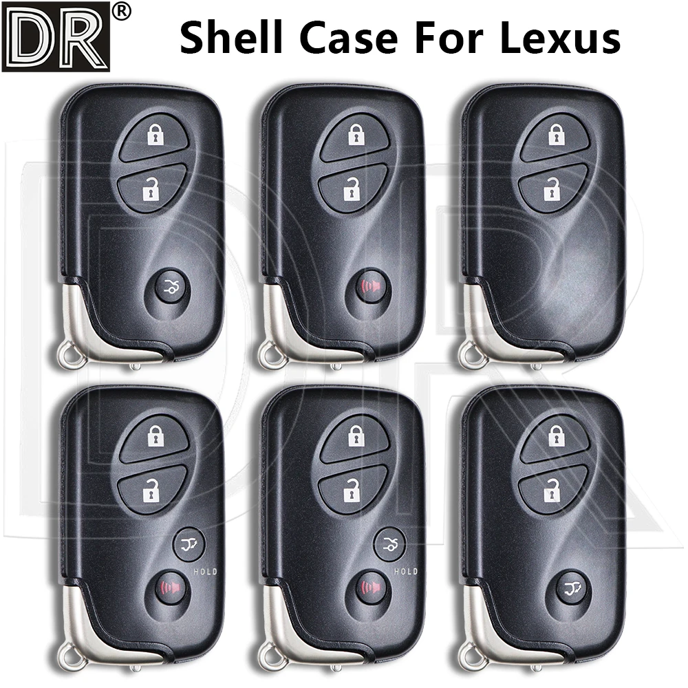 Great Replacement Car Remote Key Shell Case Fob Housing For Lexus IS350 RX350 IS250 GS430 ES350 GS350 LX570