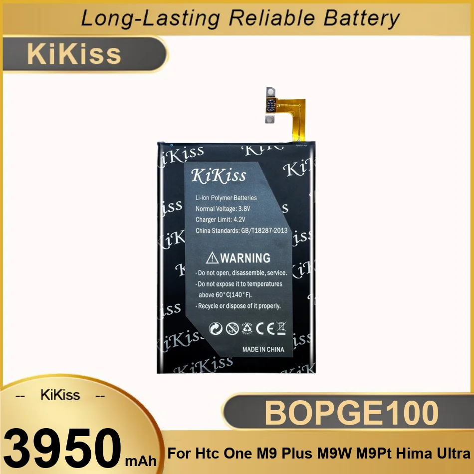 

For Htc One M9 Plus M9+ M9W M9pt Hima Ultra 3950Mah Mobile Phone Battery Stable BOPGE100 Good Low-Temperature Performance
