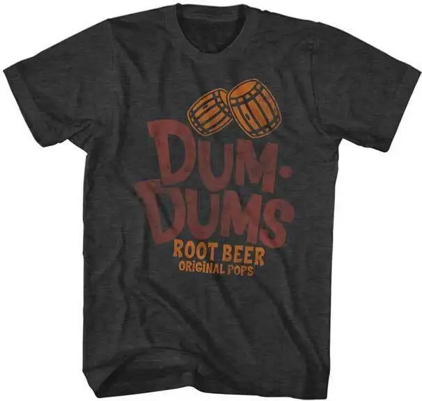 Dum Dums Candy Suckers Rootbeer Original Pops Men's T Shirt