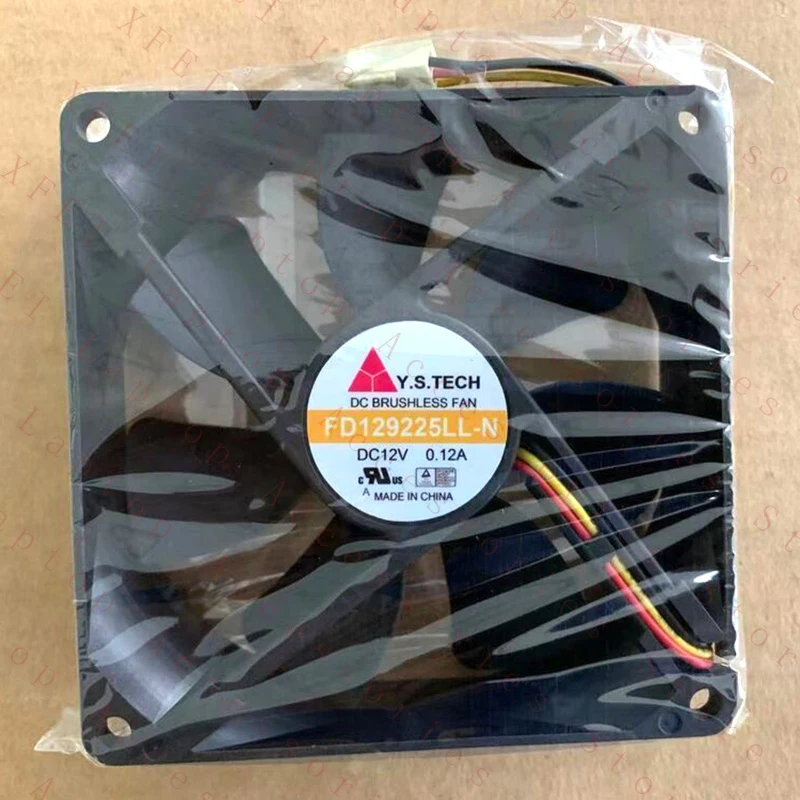 

F 1 шт. Новый вентилятор охлаждения Y.S.TECH FD129225LL-N DC12V 0.12A с 3 проводами # QW