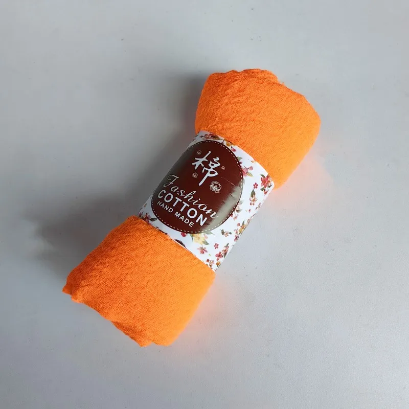 צעיף ניאון מבריק כתום