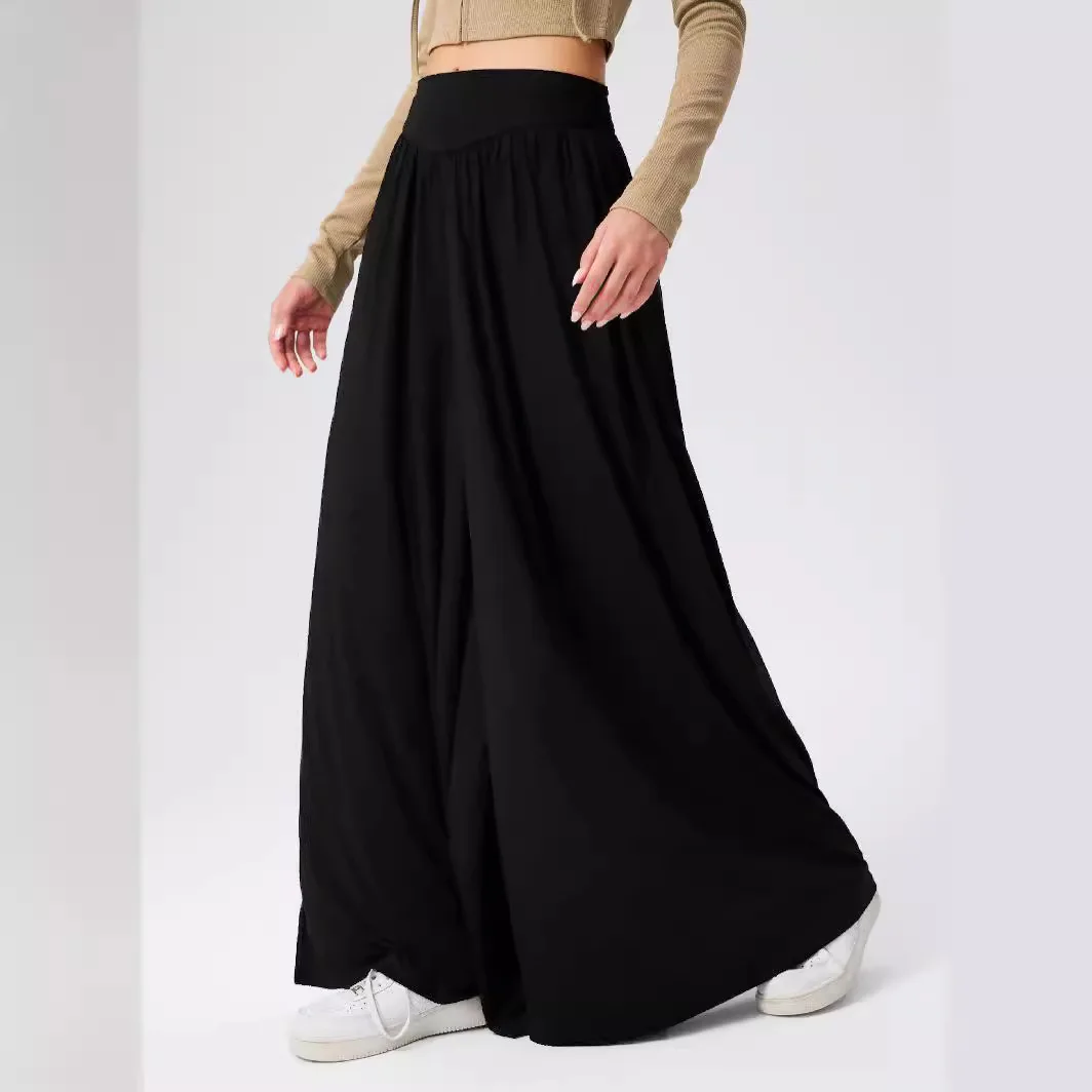 2025 New Long Pants with A Drooping Feel High Waisted Wide Leg Pants Casual Trousers for Women