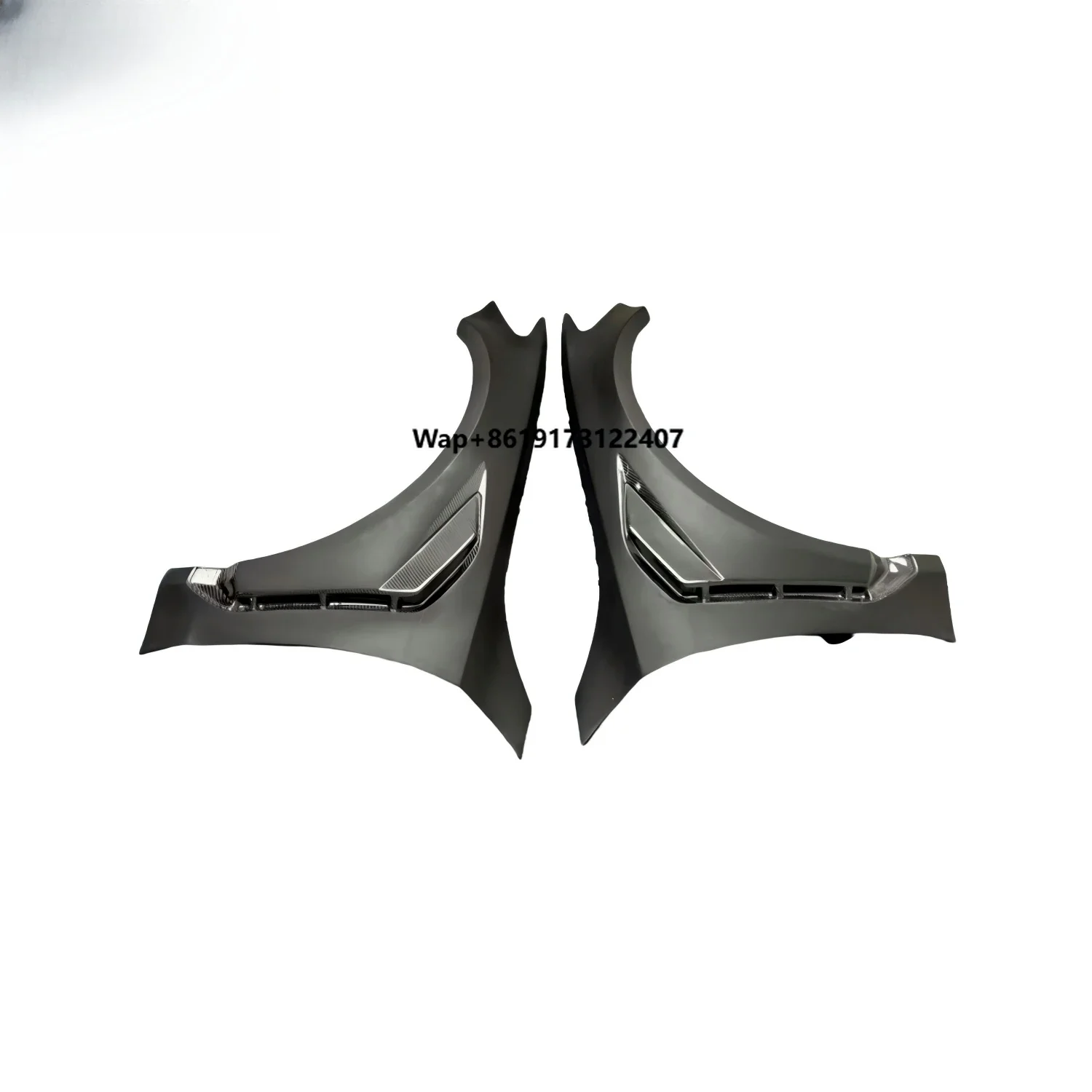 ZhenAo ABT Style High Performance Half Carbon Fiber Fender for RS7 Perfect Fit Easy Installation 1 Year Warranty