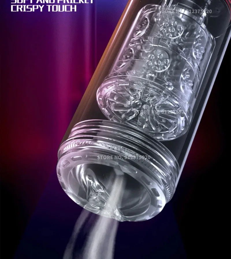 Telescopic Rotation Masturbator Cup Vagina Masturbation Blowjob Sucking Adults Sex Toys for Men Male Piston Automatic Mastubator - view 6