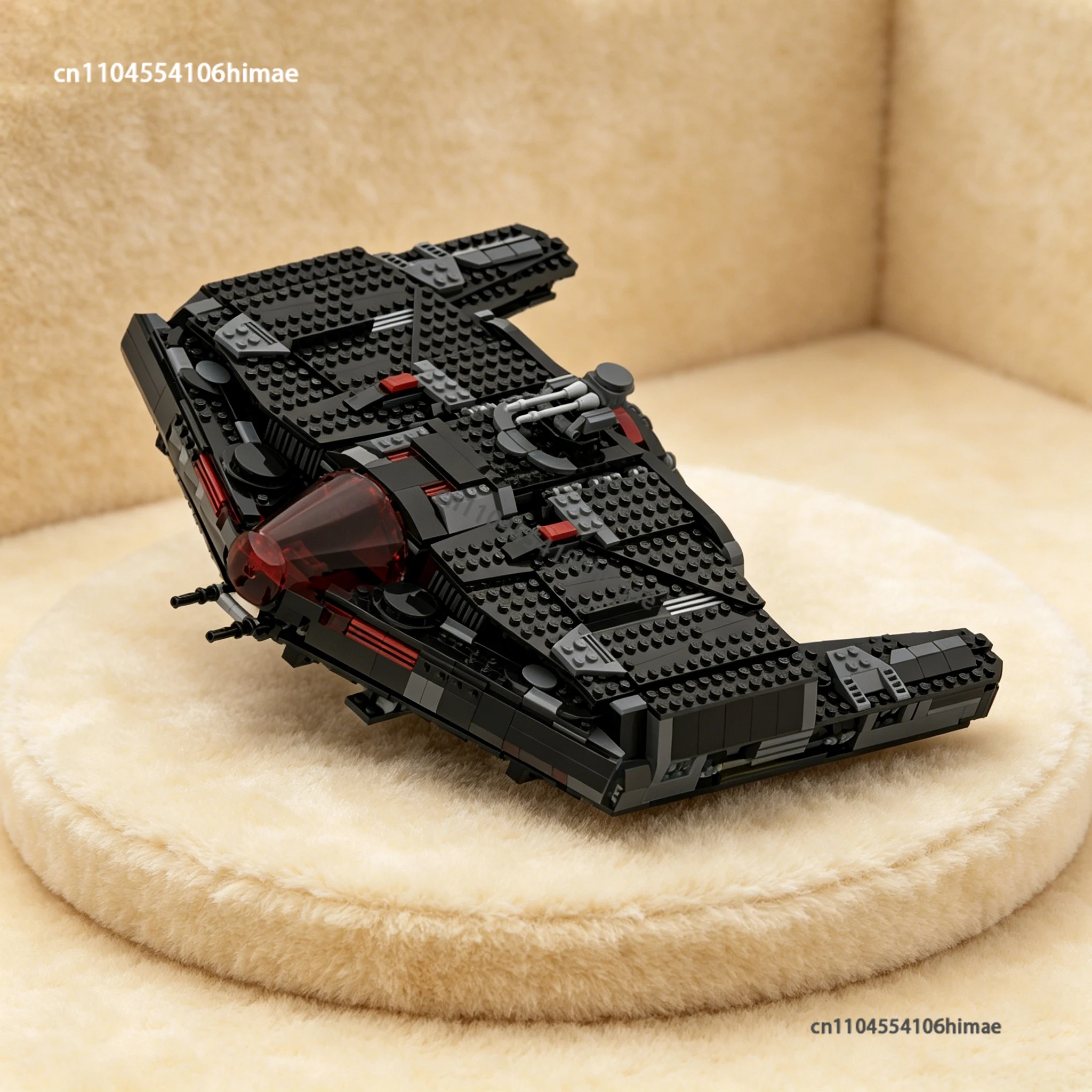 

NEW Sith Mercenary Ship Building Blocks Model DIY Assemble Bricks Space Collection Display Creative Spaceship Xmas Toys Gifts