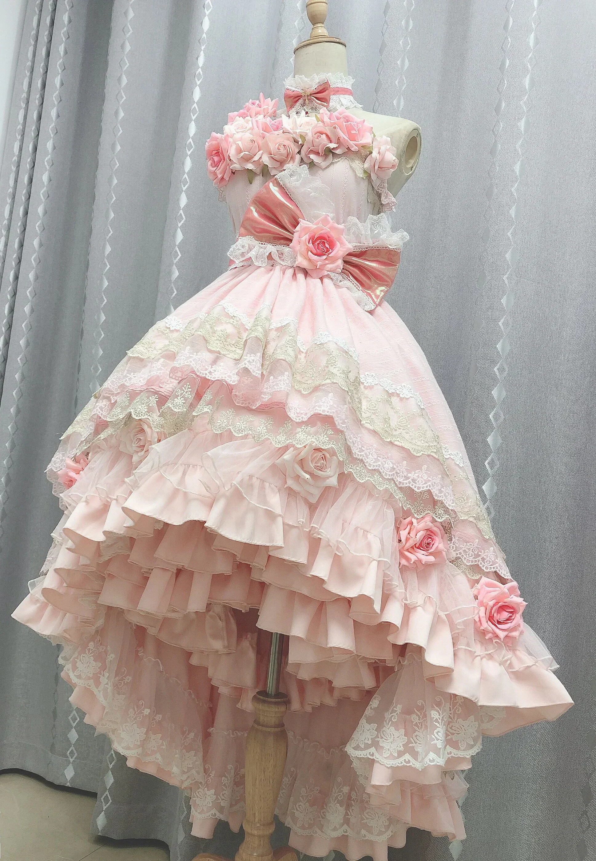 

COSSUN [по индивидуальному заказу] Who Made Me A Princess Atanasia/Афи, карнавальный костюм, наряды на Хэллоуин, женское великолепное платье Лолиты для взрослых